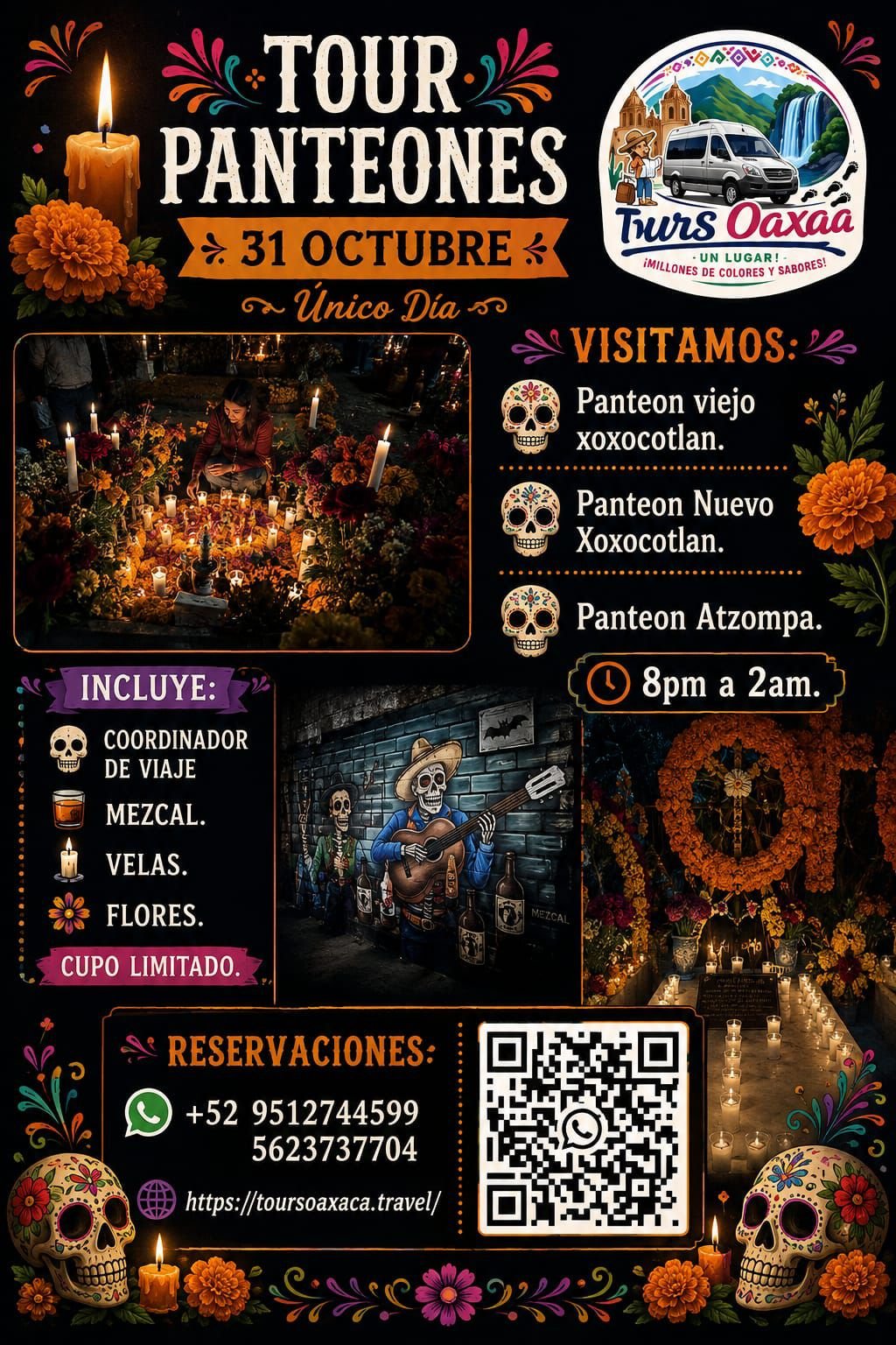 Día de Muertos: recorrido de panteones: fotografía 12